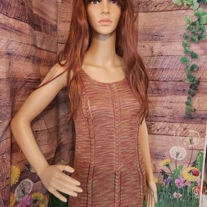 Tank top, women's medium, machine/handknit